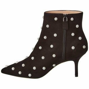 Stuart Weitzman Carine Crystal Suede Bootie Women's The Black Friday